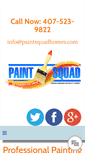 Mobile Screenshot of paintsquadhomes.com